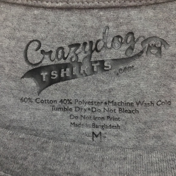 Crazy Dog Tshirt Baby not Cake maternity Tshirt M - Picture 5 of 6